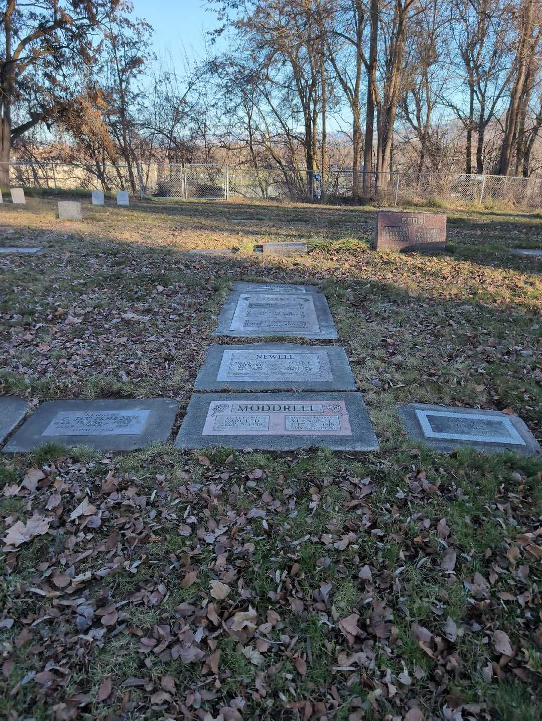 Leone J. Emert's grave. Photo 2