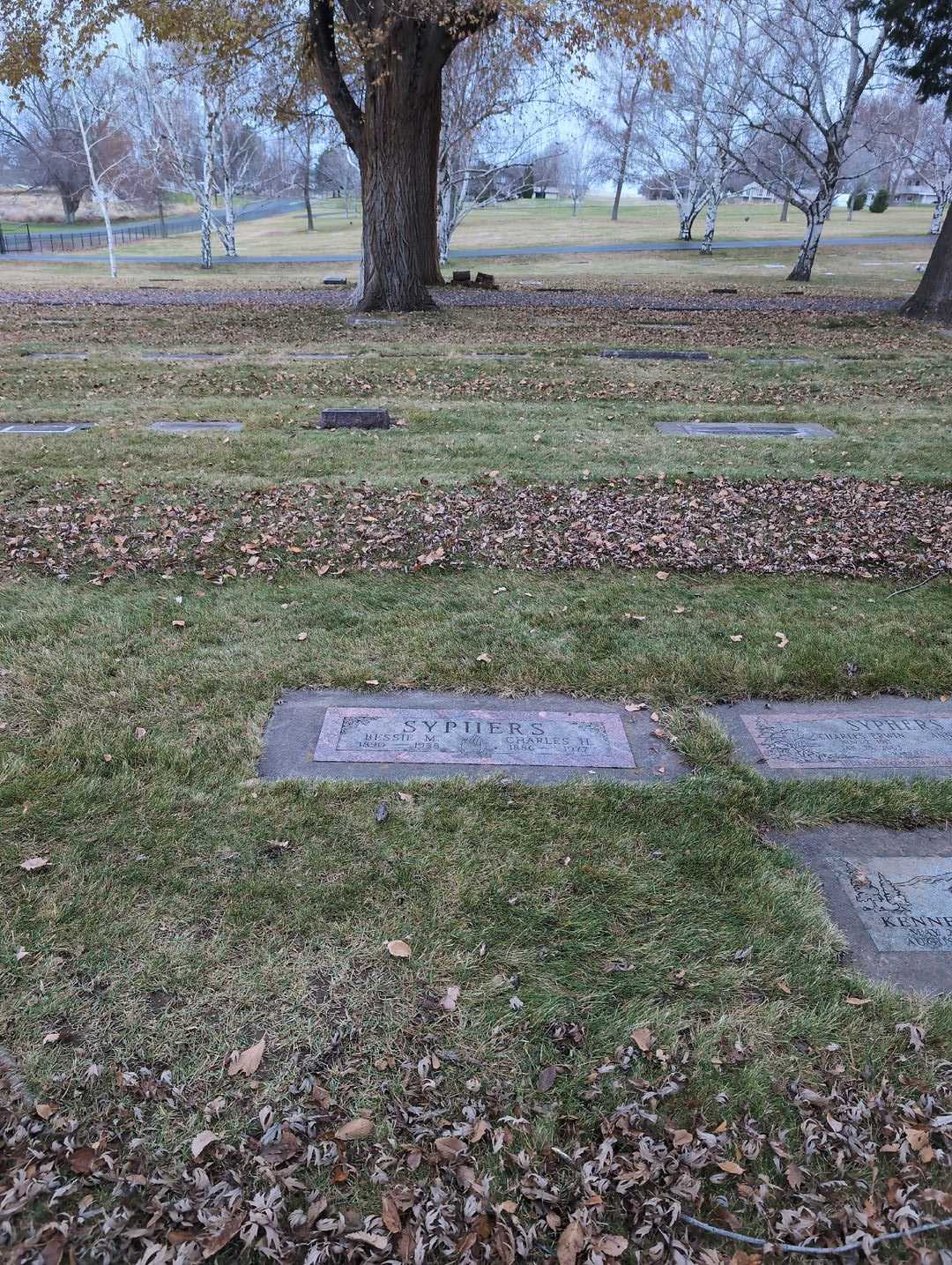 Bessie M. Syphers's grave. Photo 2