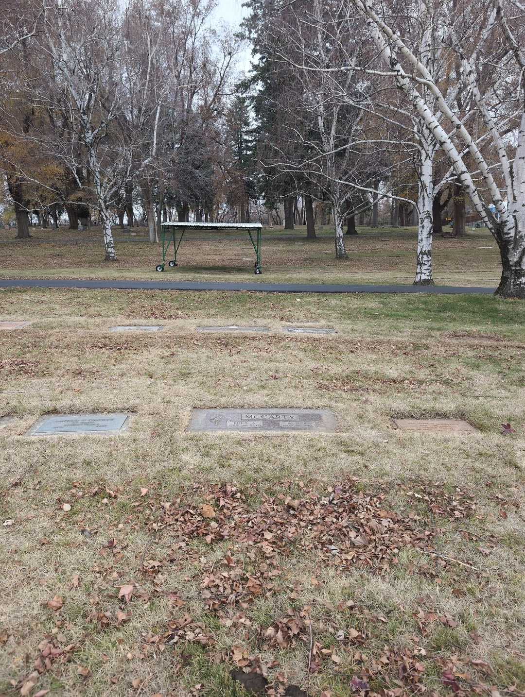 Lula A. McCarty's grave. Photo 2