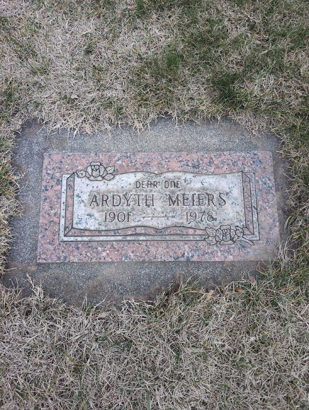 Ardyth Meiers's grave. Photo 3