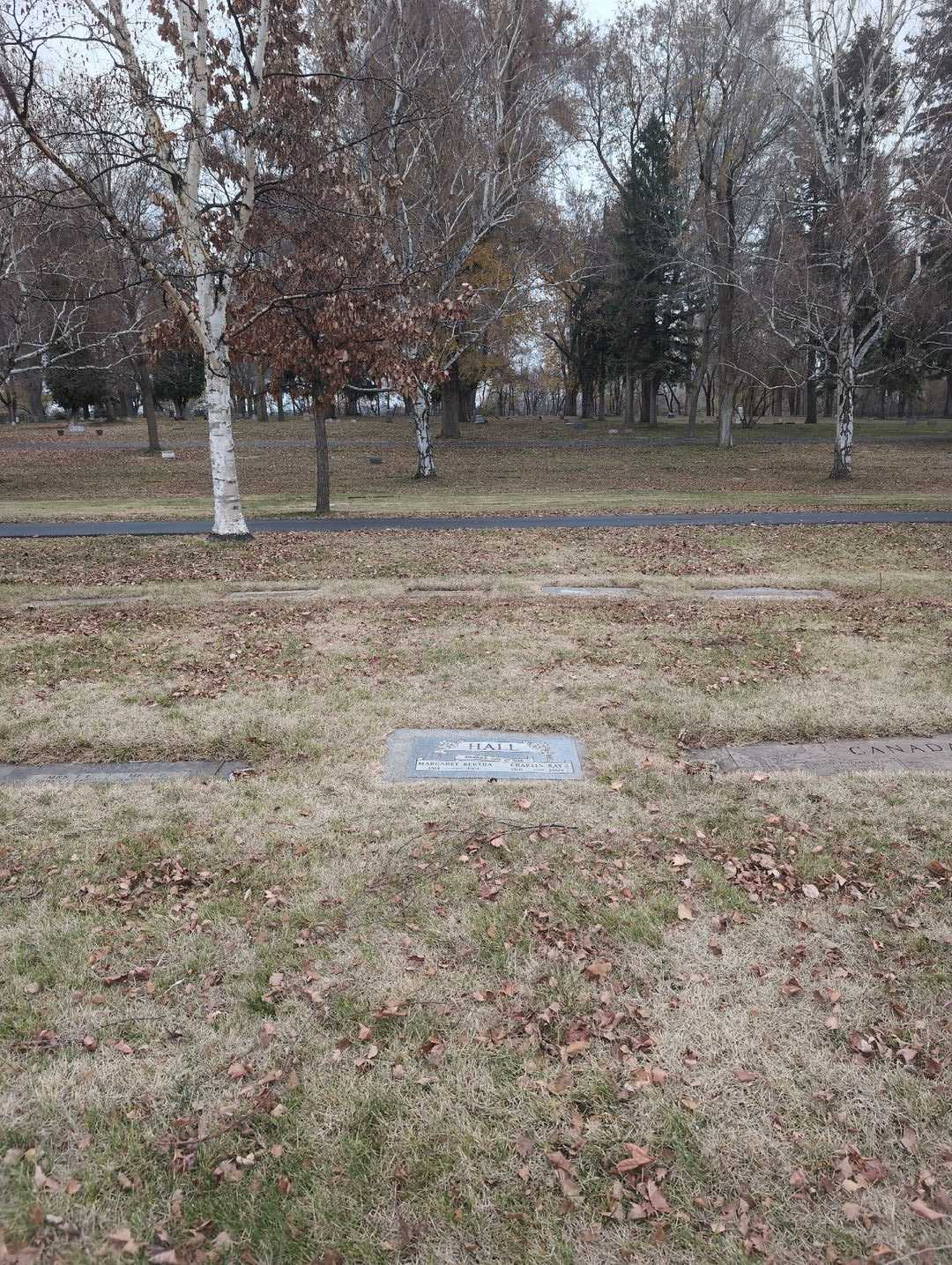 Charles Ray Hall's grave. Photo 2