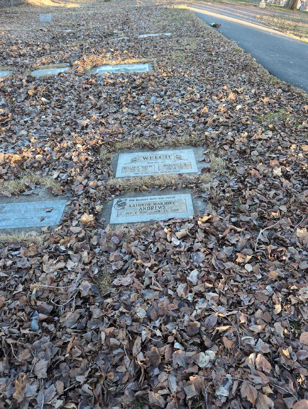 Kathryn Marjory Andrews's grave. Photo 2