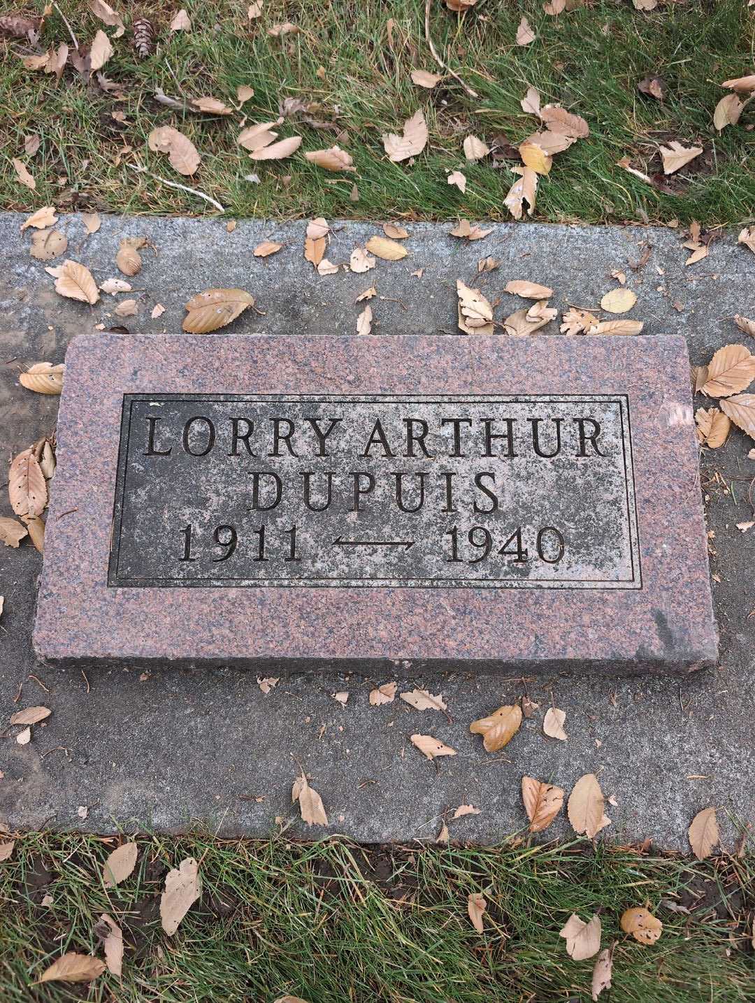 Katherine L. Adams Dupuis's grave. Photo 1