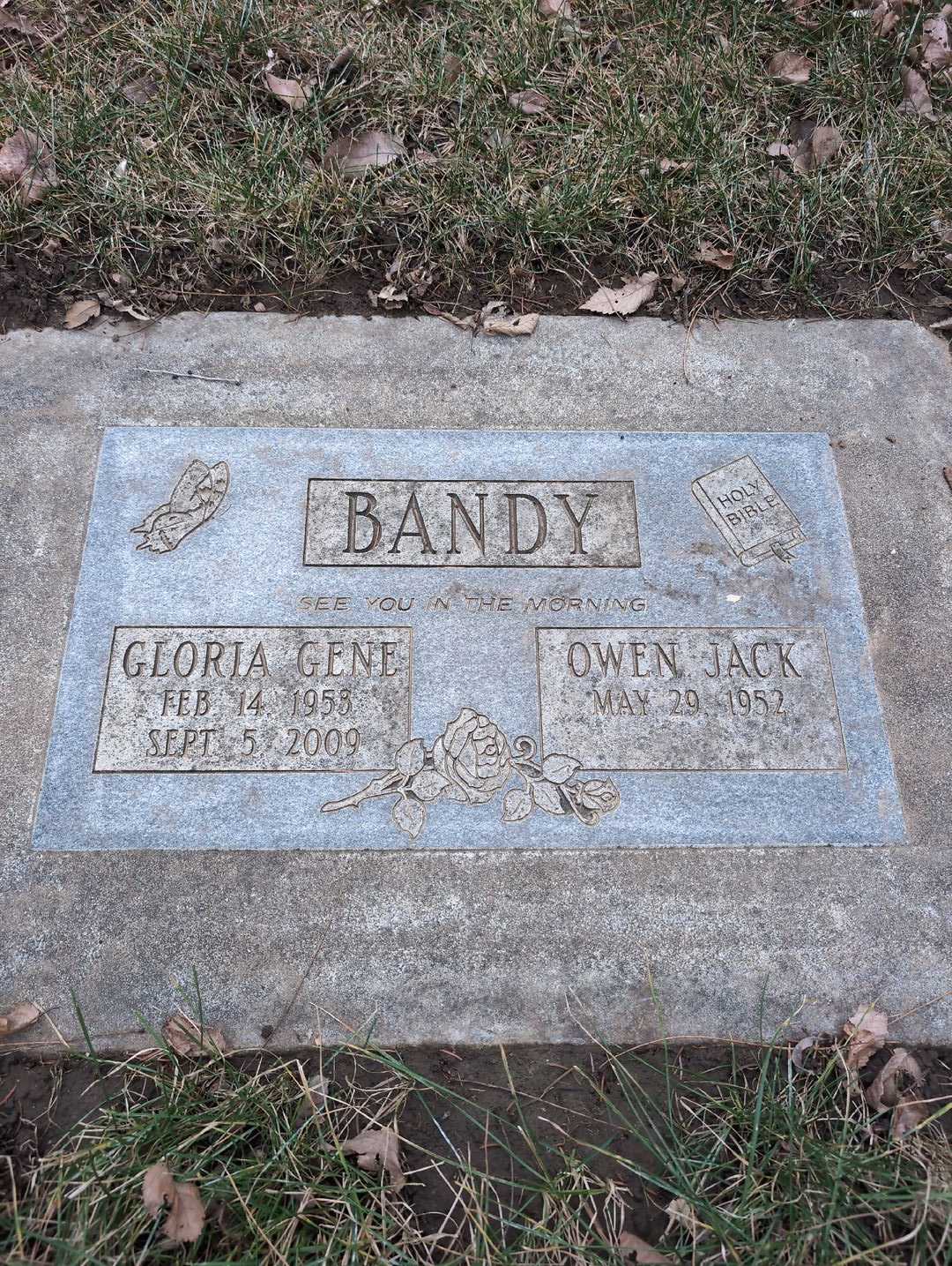 Gloria Gene Bandy's grave. Photo 3