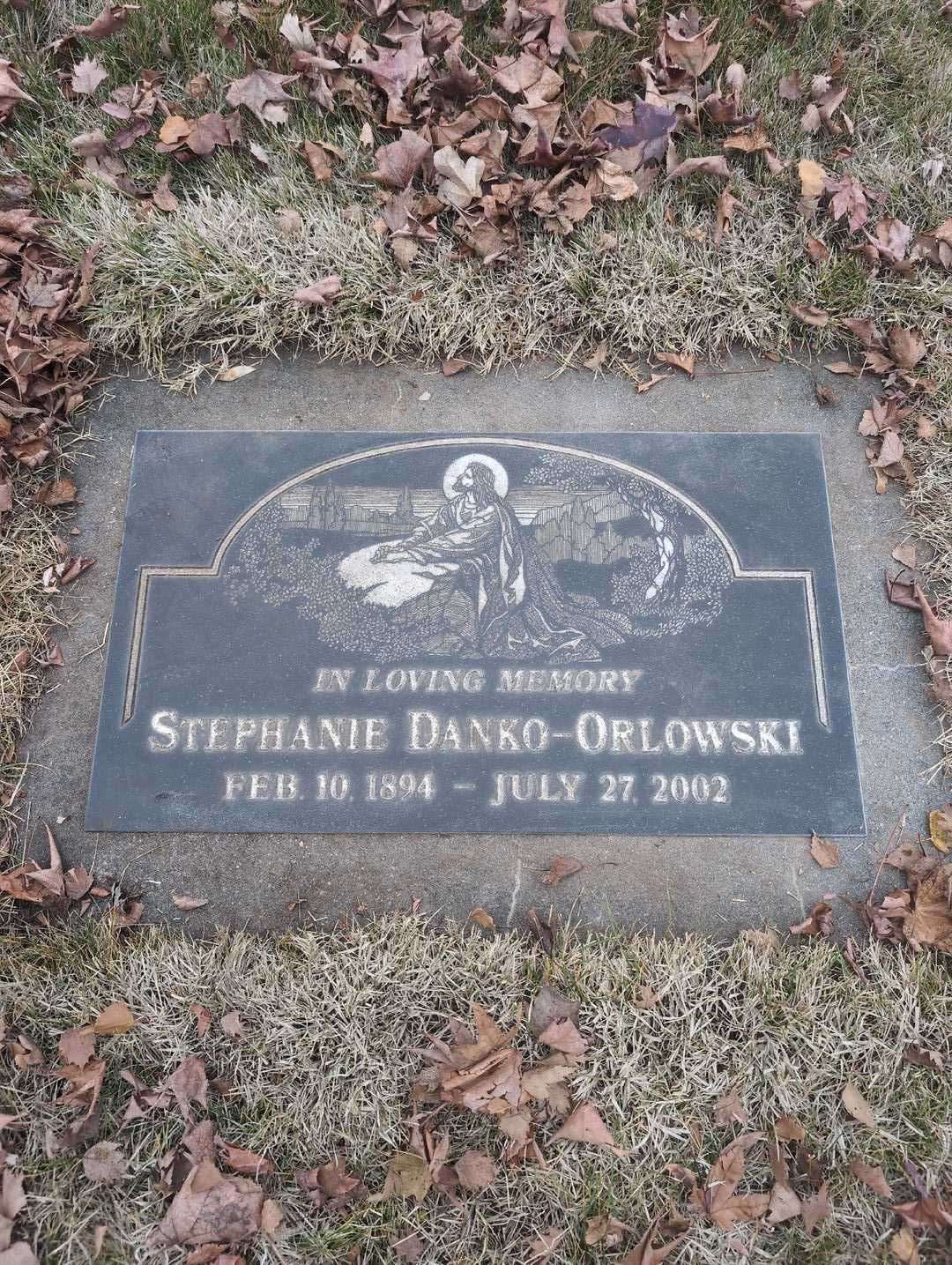 Stephanie Danko-Orlowski's grave. Photo 3
