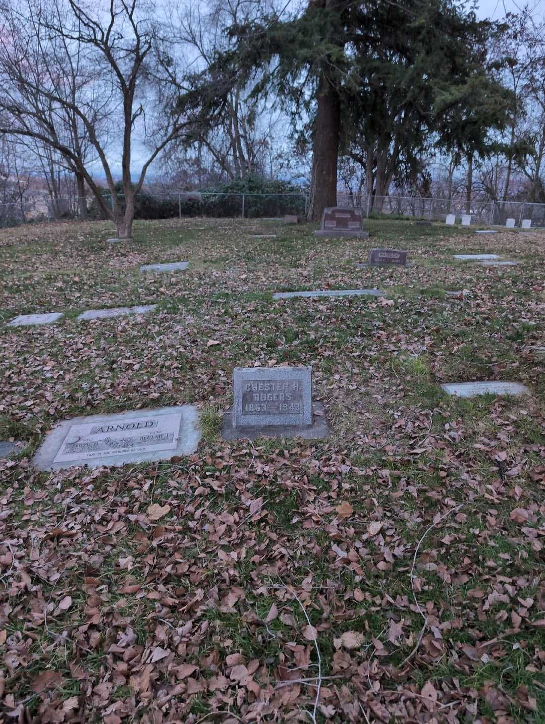 Chester Henry Rogers's grave. Photo 2