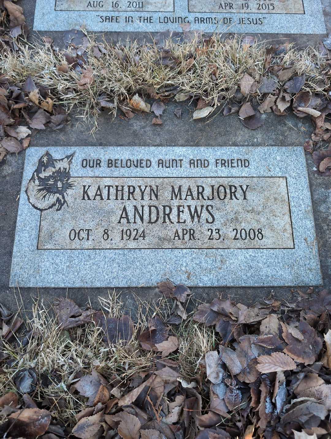 Kathryn Marjory Andrews's grave. Photo 3