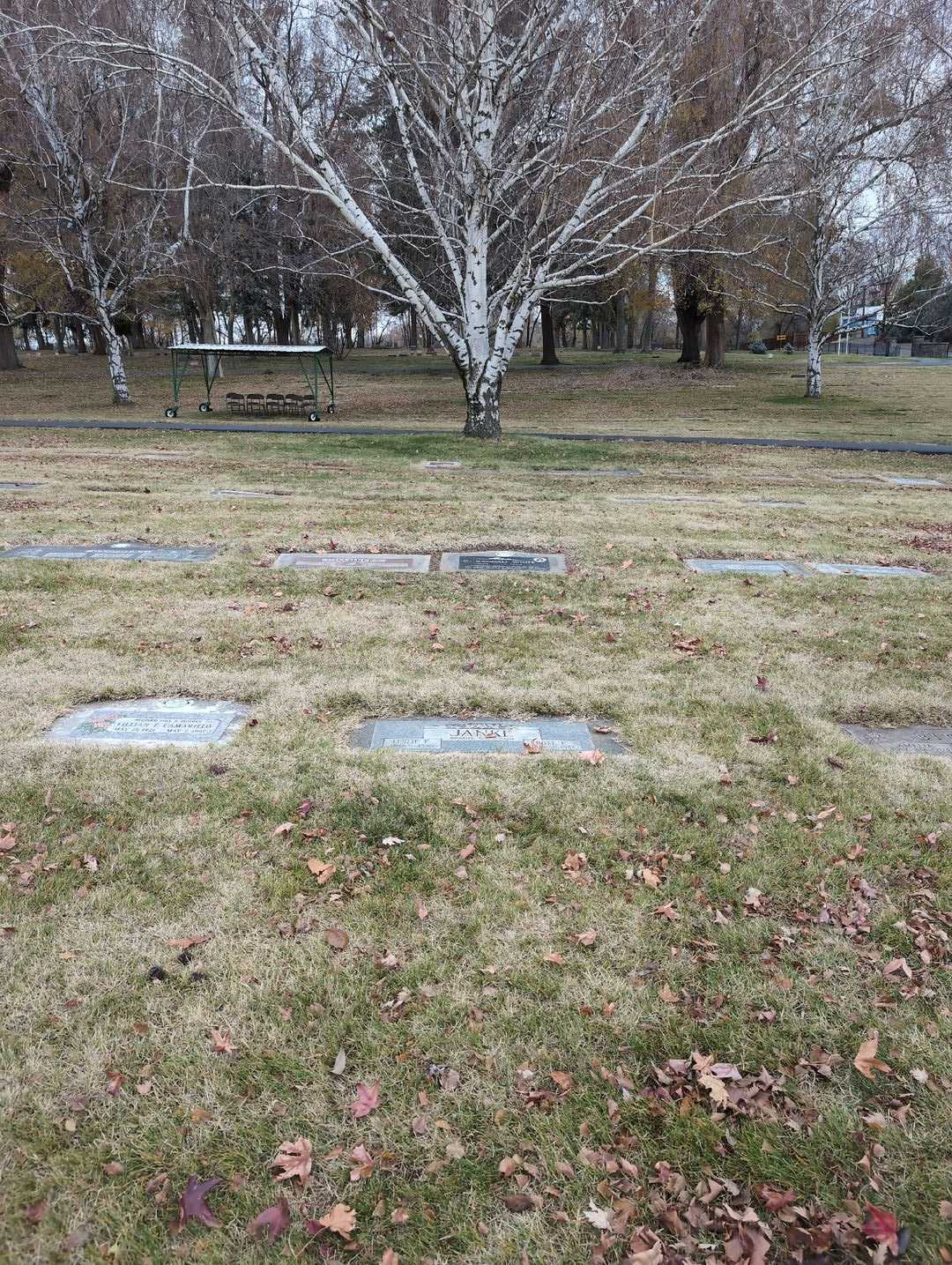 Rose Janke's grave. Photo 2
