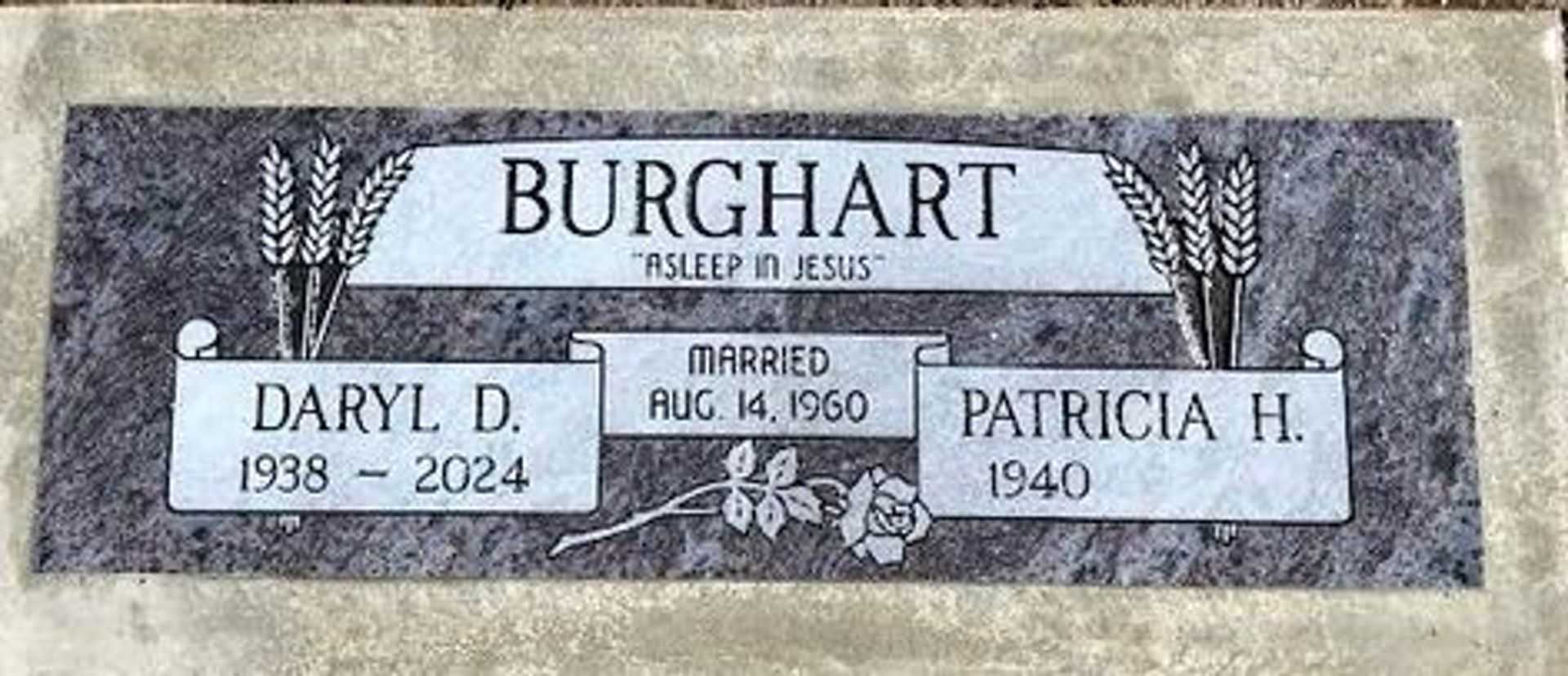 Daryl Burghart's grave. Photo 5