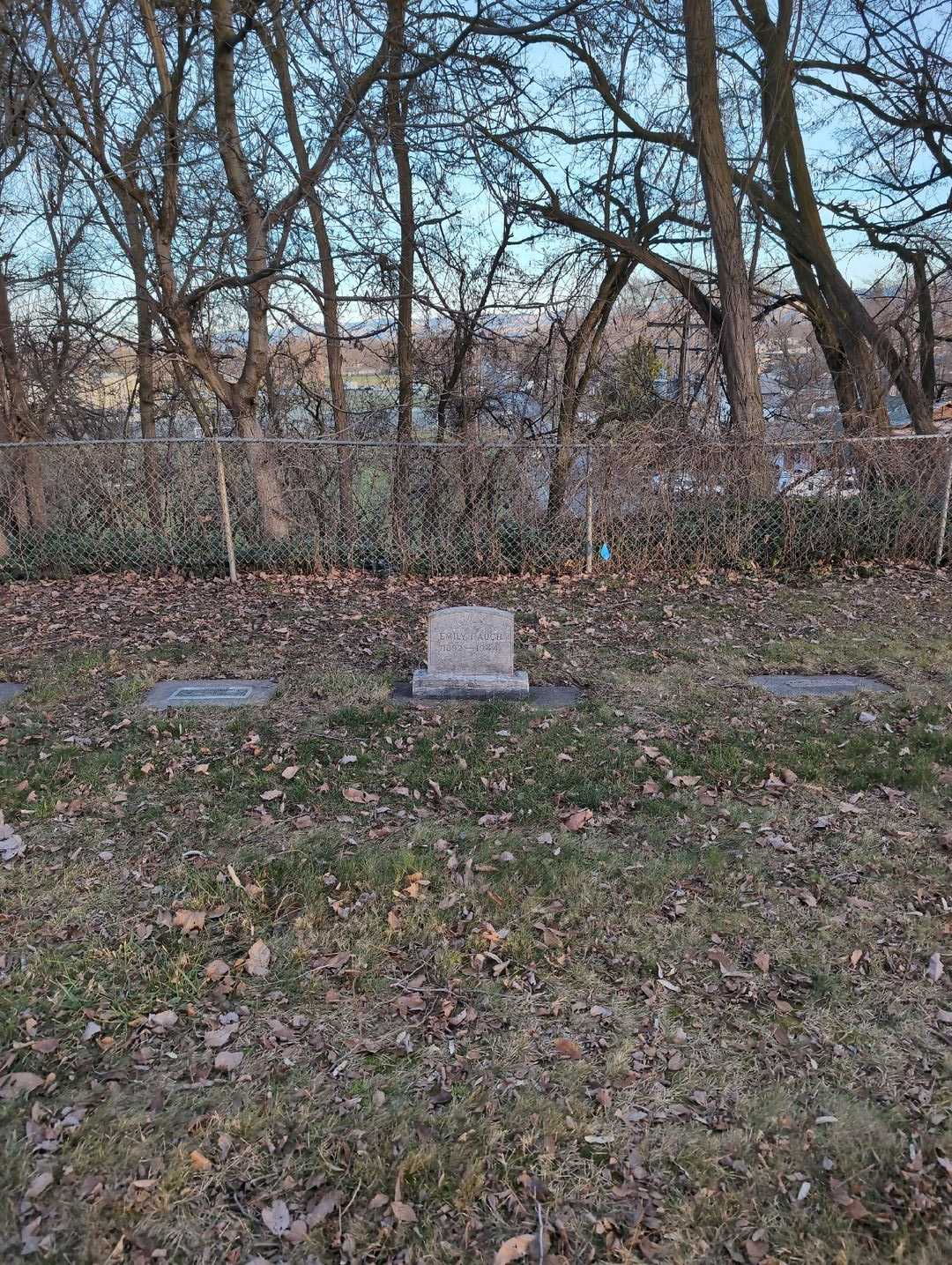 Emily Rauch's grave. Photo 2