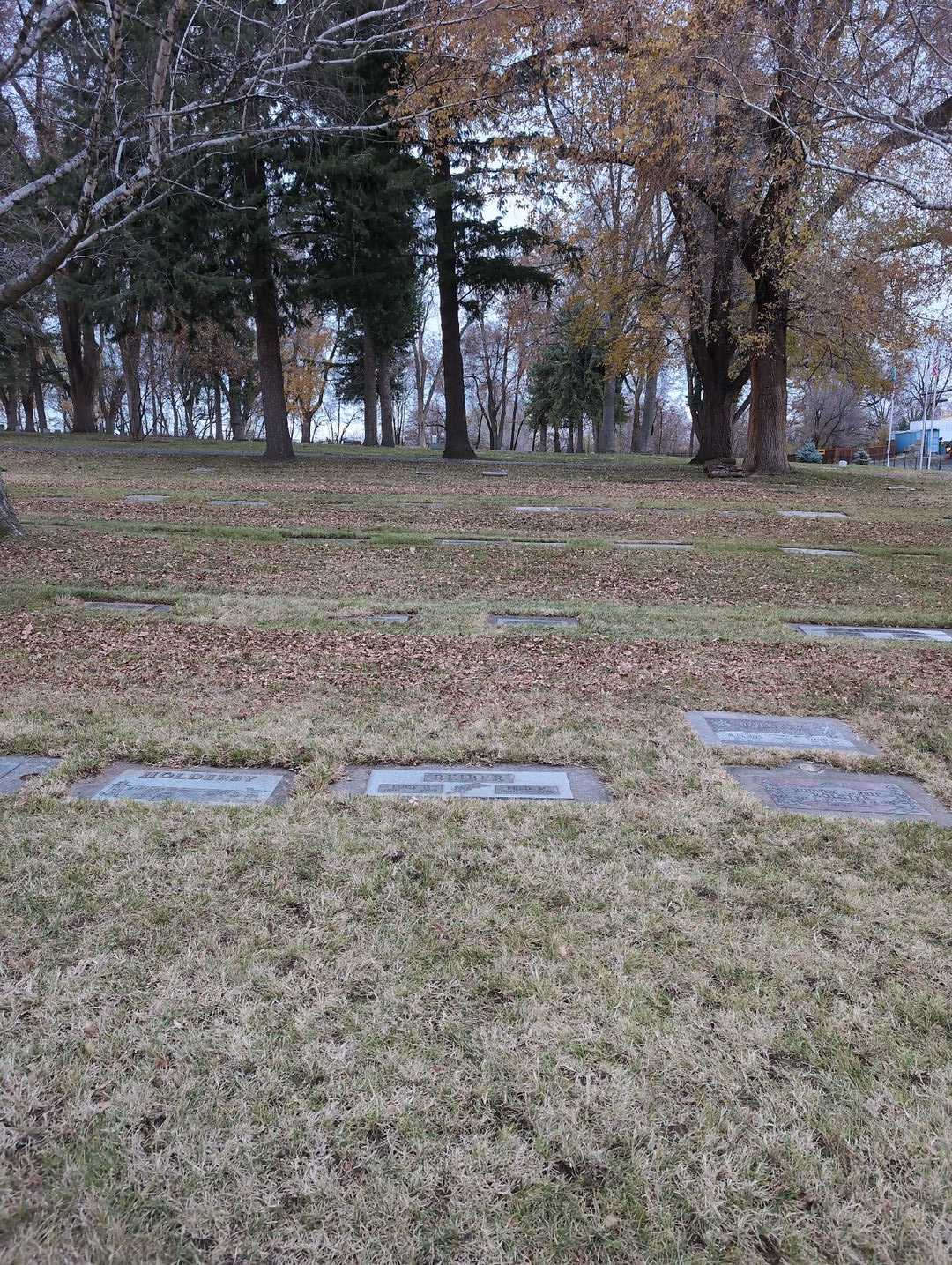Ellen N. Holderby's grave. Photo 2