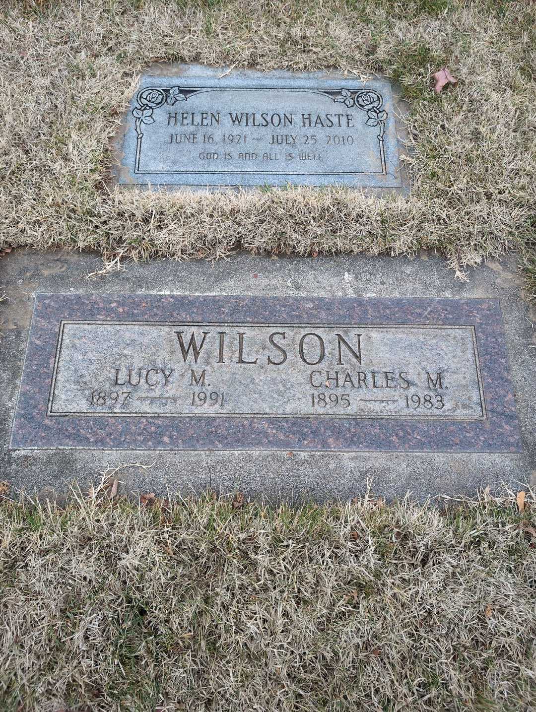 Lesley D. Cable's grave. Photo 1