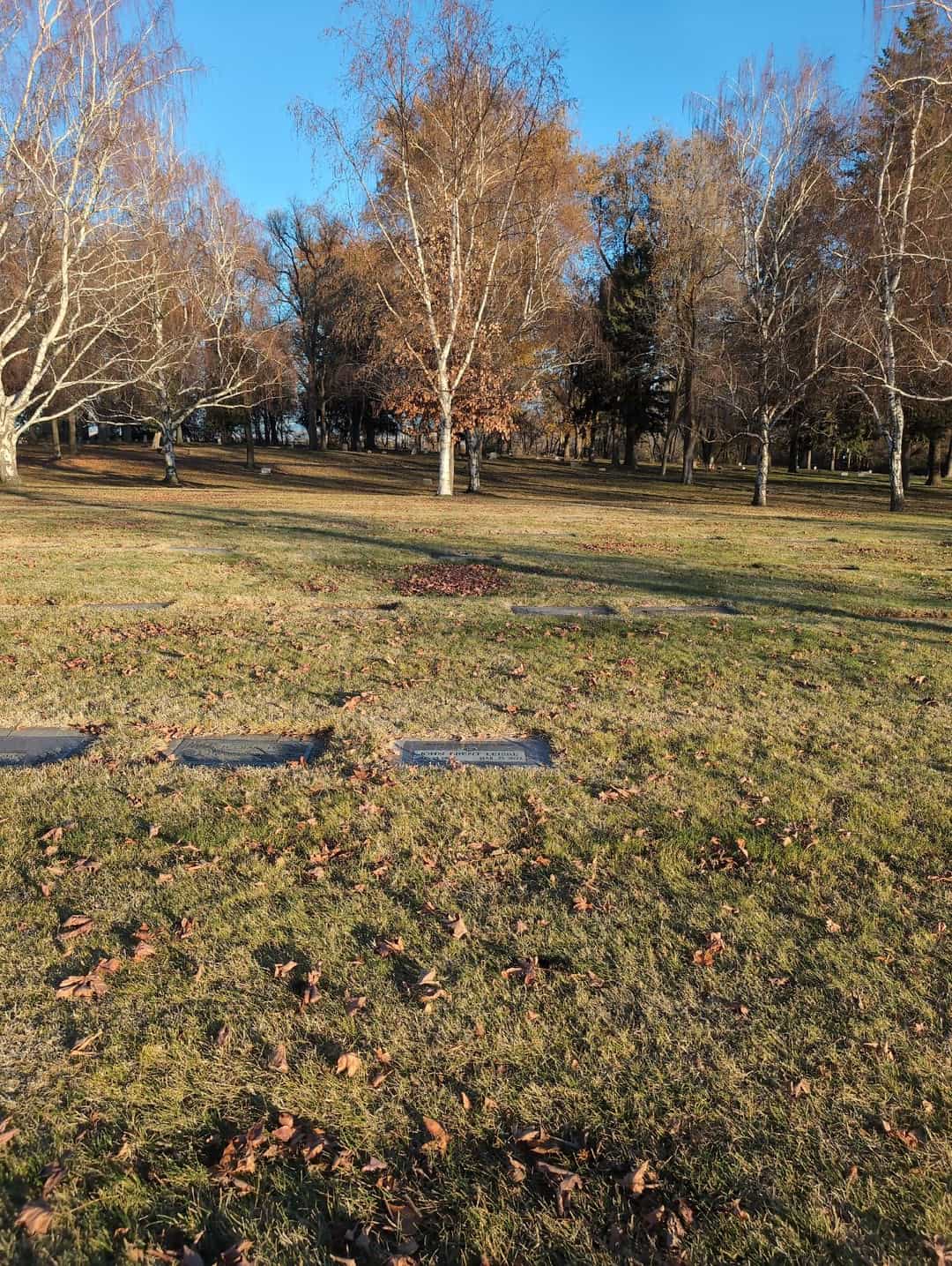 John Brent Leiske's grave. Photo 2