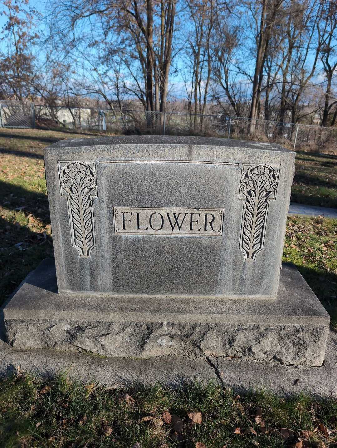 James Henry Flower's grave. Photo 4