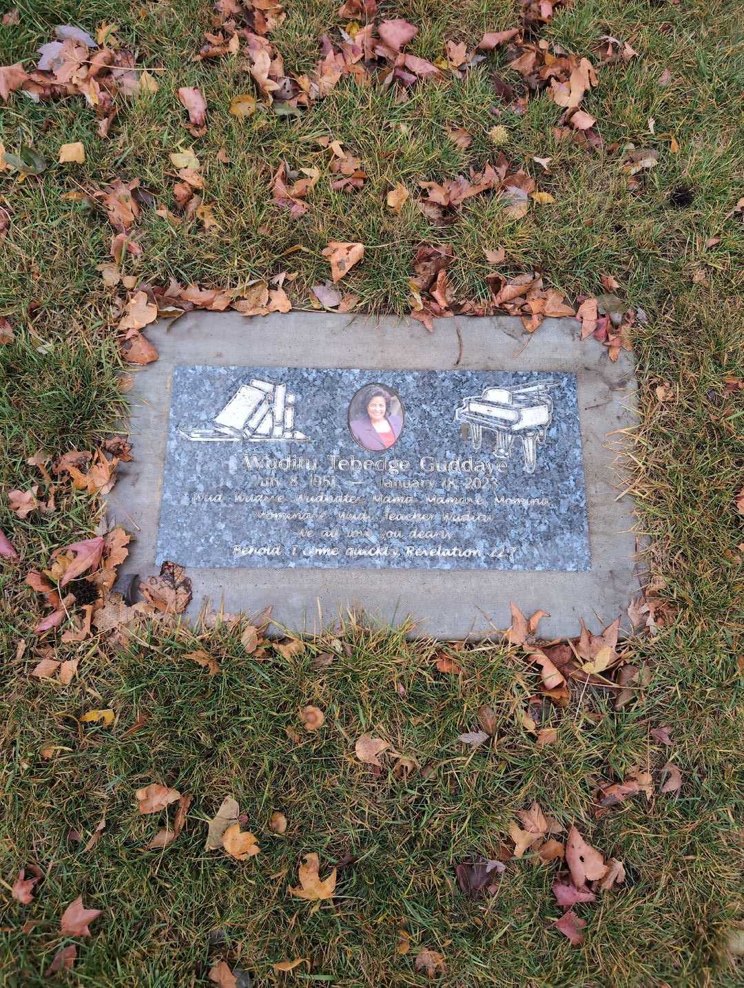 Harvey Robert Dalke's grave. Photo 1