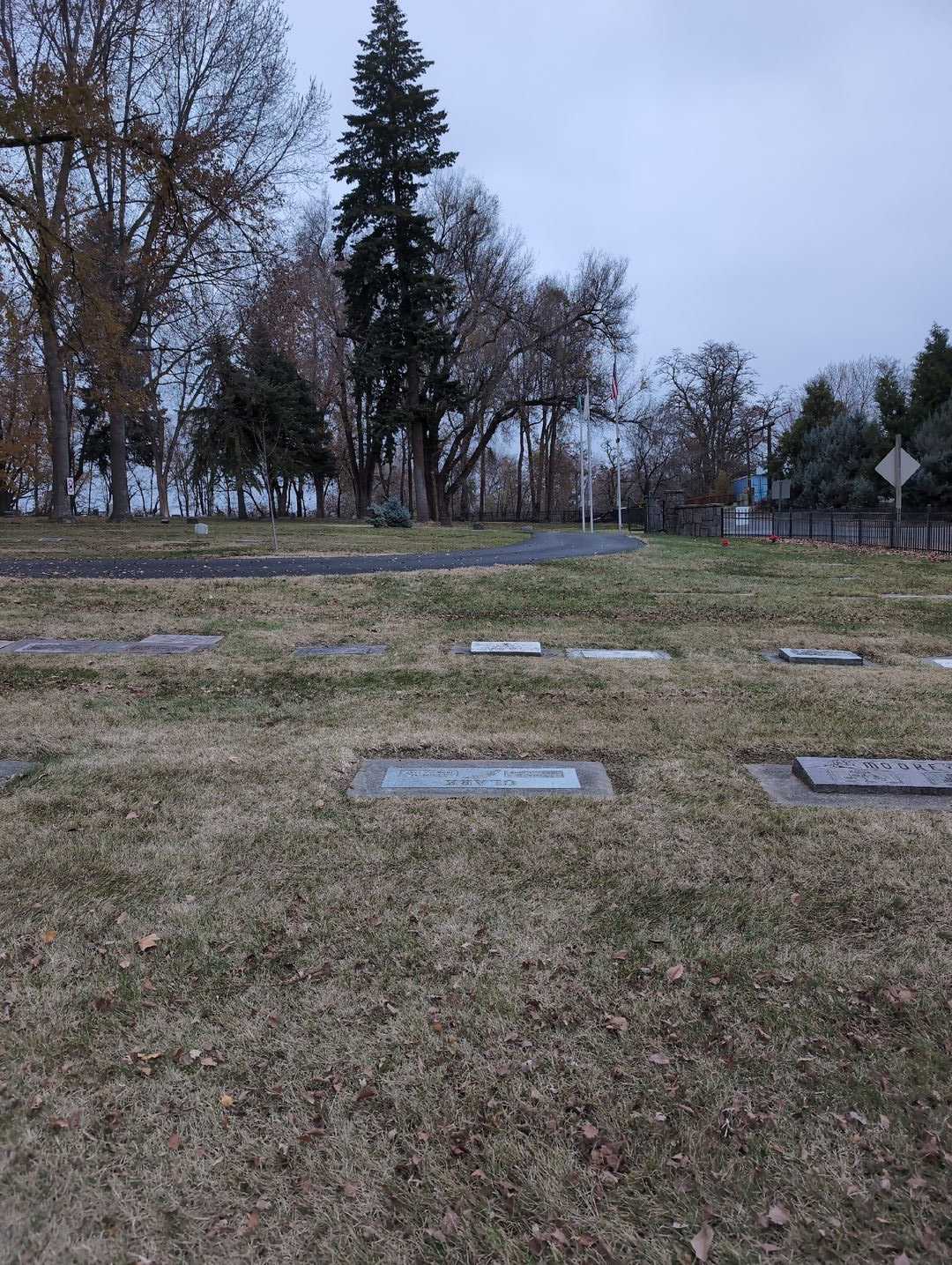 Lynn M. Clark's grave. Photo 2