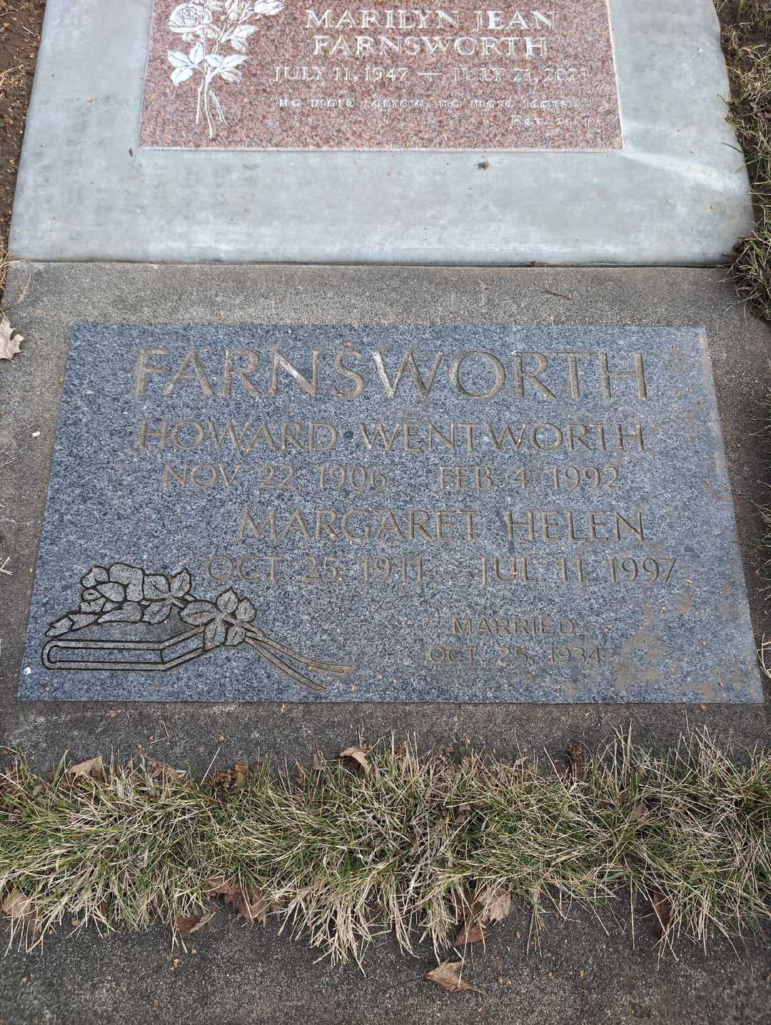 Marilyn Jean Farnsworth's grave. Photo 5