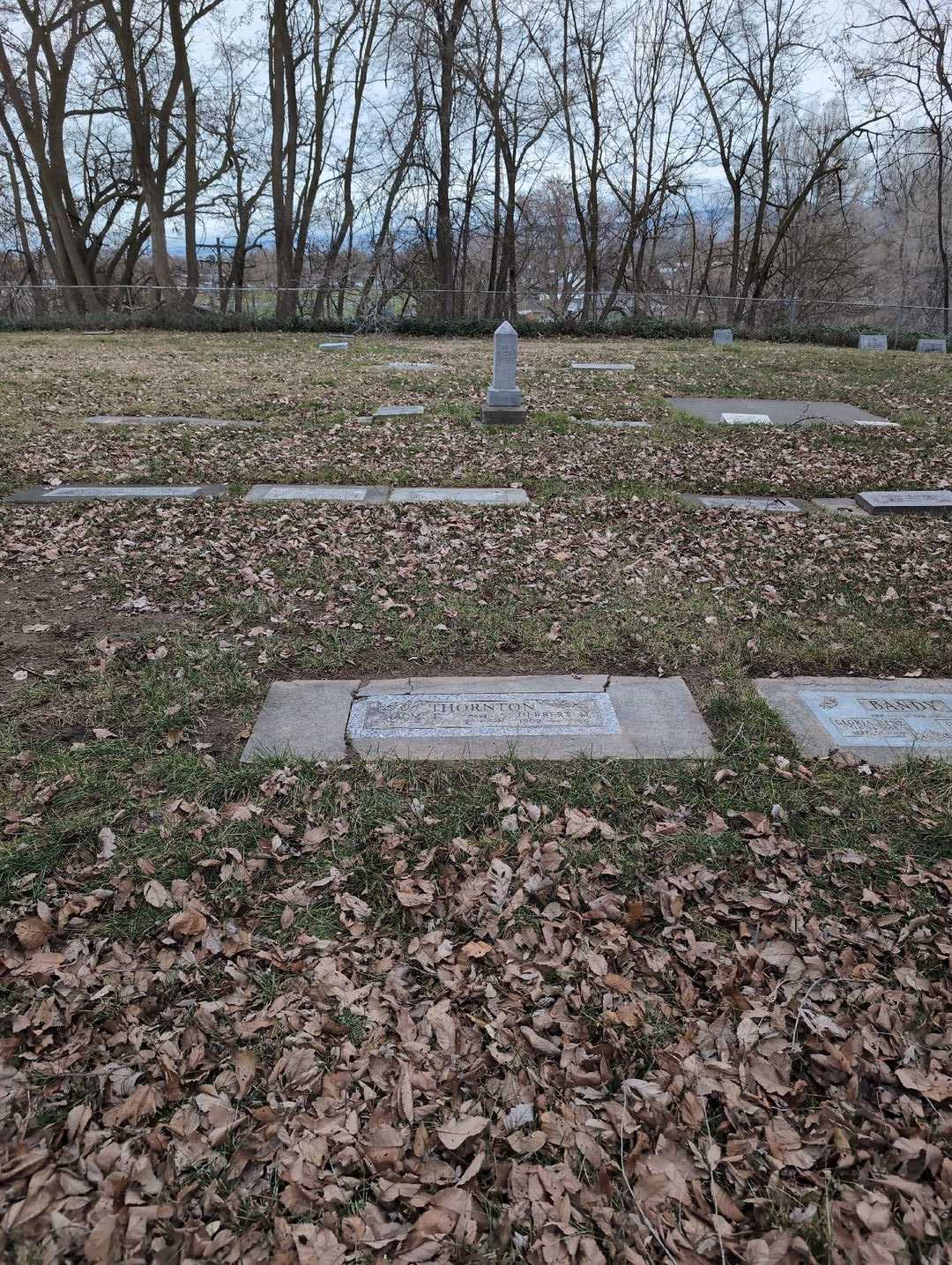 Herbert M. Thornton's grave. Photo 2