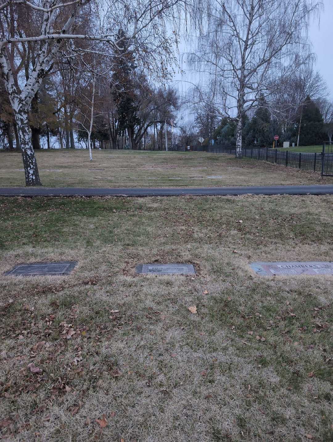 Ray D. Jacobson's grave. Photo 2