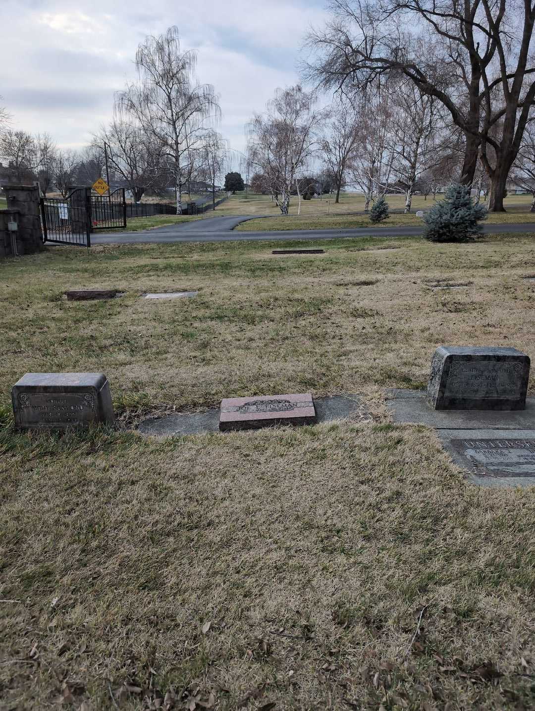Joe E. Eiseman's grave. Photo 2