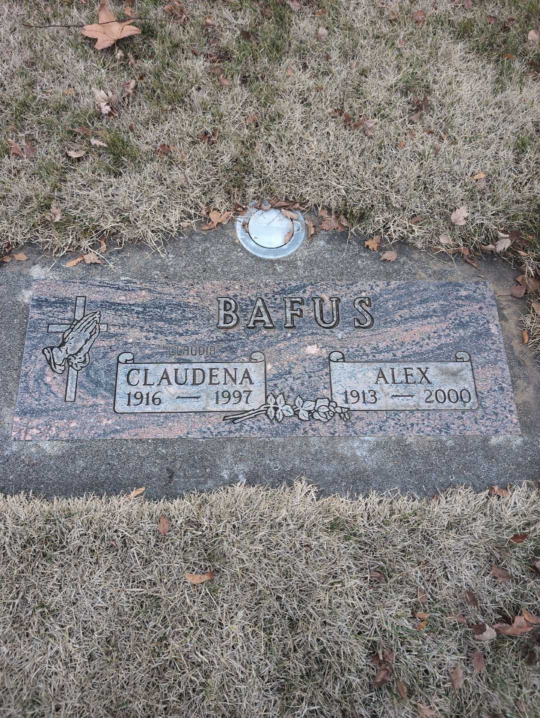 Alex Bafus's grave. Photo 1
