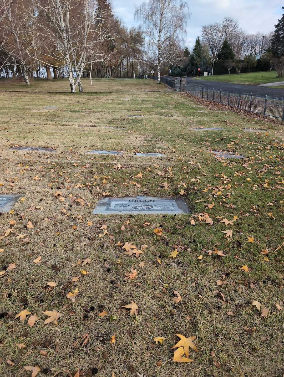 Benjamin H. Green's grave. Photo 2