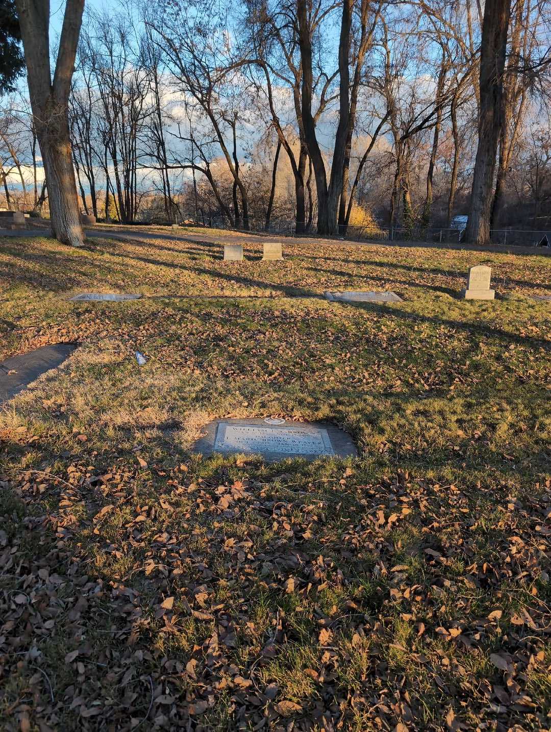 Mae B. Lair Brown's grave. Photo 4