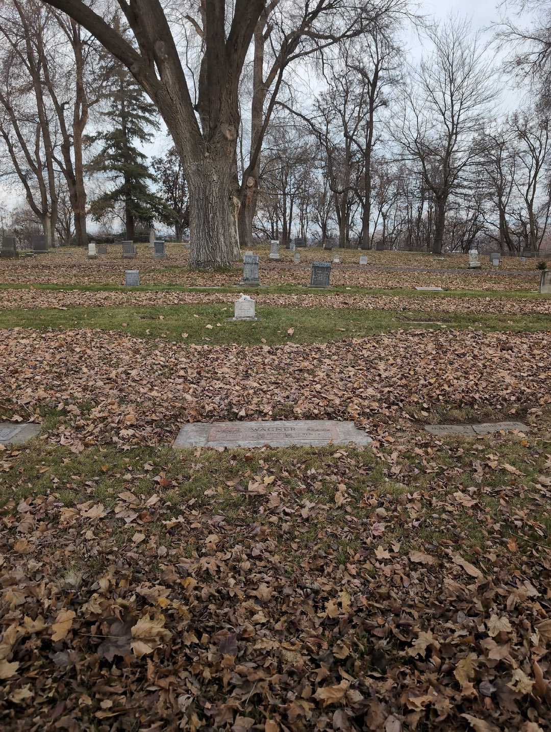 Ben R. Wagner's grave. Photo 2