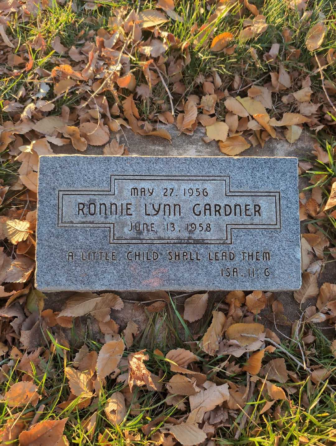 Ronald Lynn "Ronnie" Gardner's grave. Photo 1