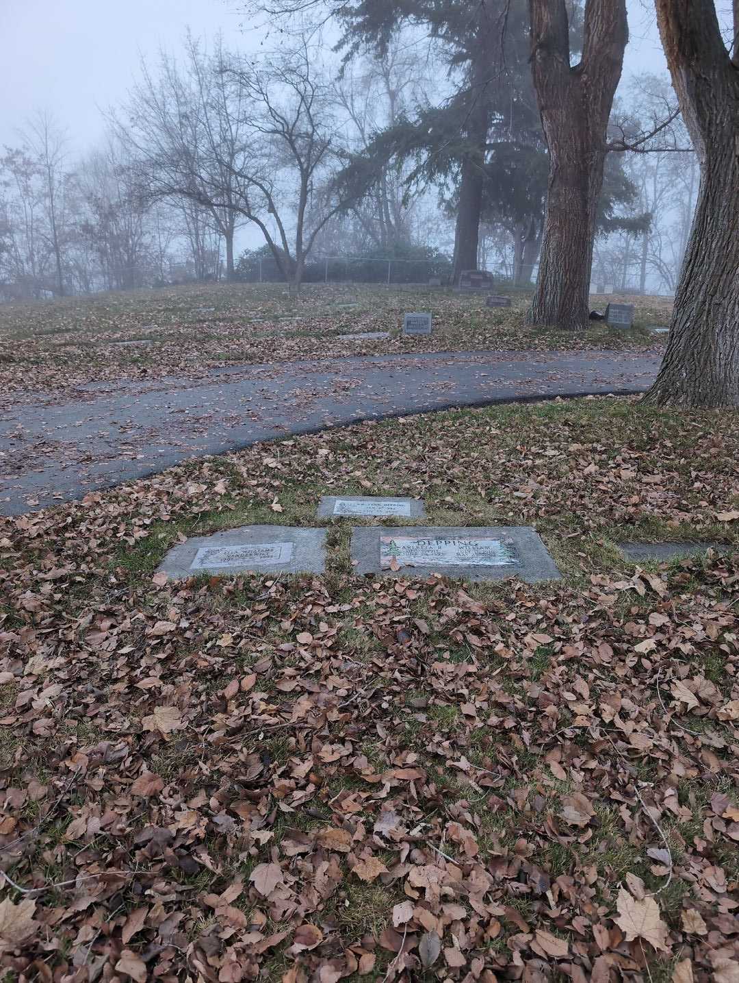William Depping's grave. Photo 2