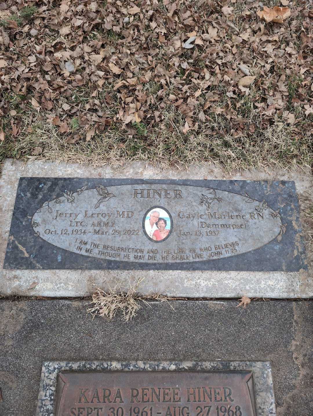 Jerry Leroy Hiner's grave. Photo 5