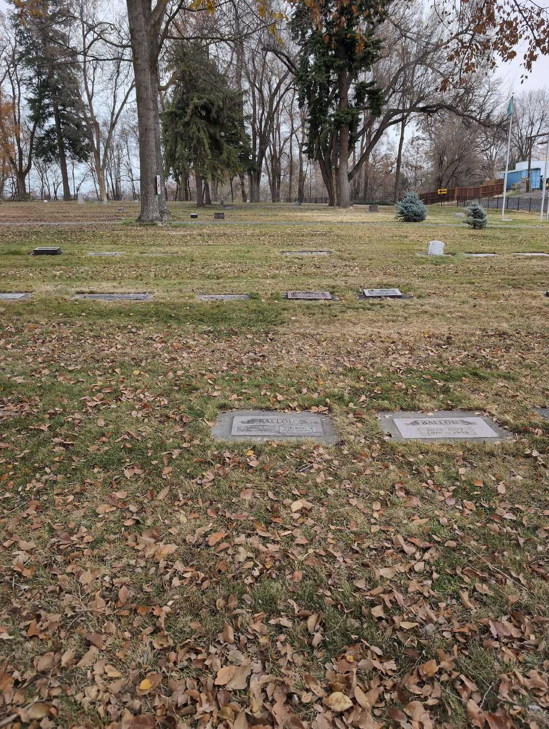 Adelbert W. Ballou's grave. Photo 2