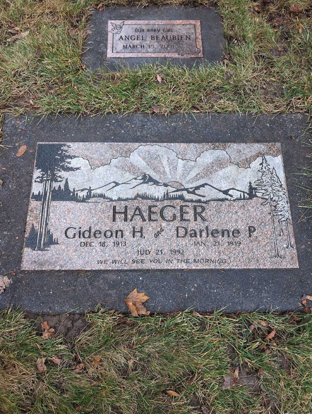 Darlene P. Haeger's grave. Photo 3