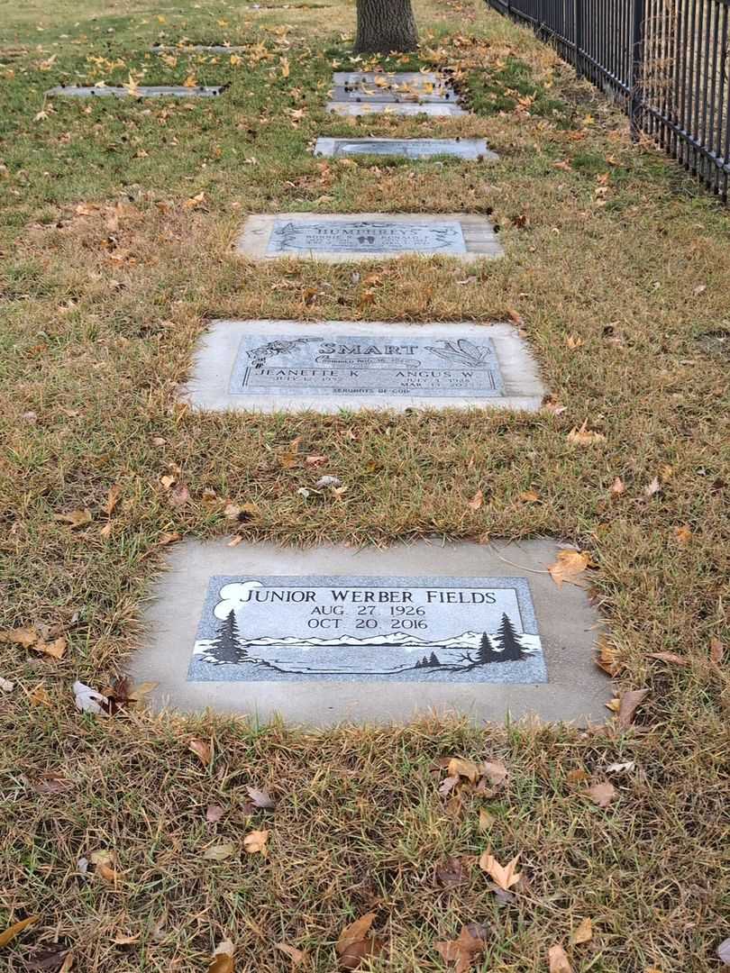 Angus W. Smart's grave. Photo 4