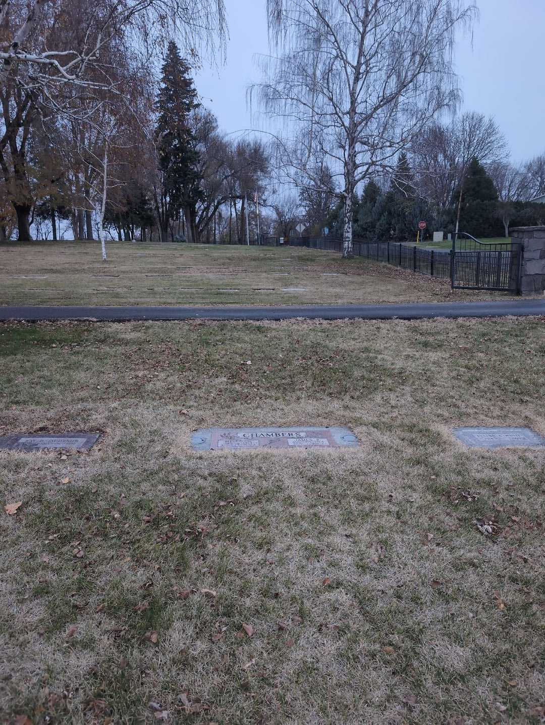 James R. Chambers's grave. Photo 2