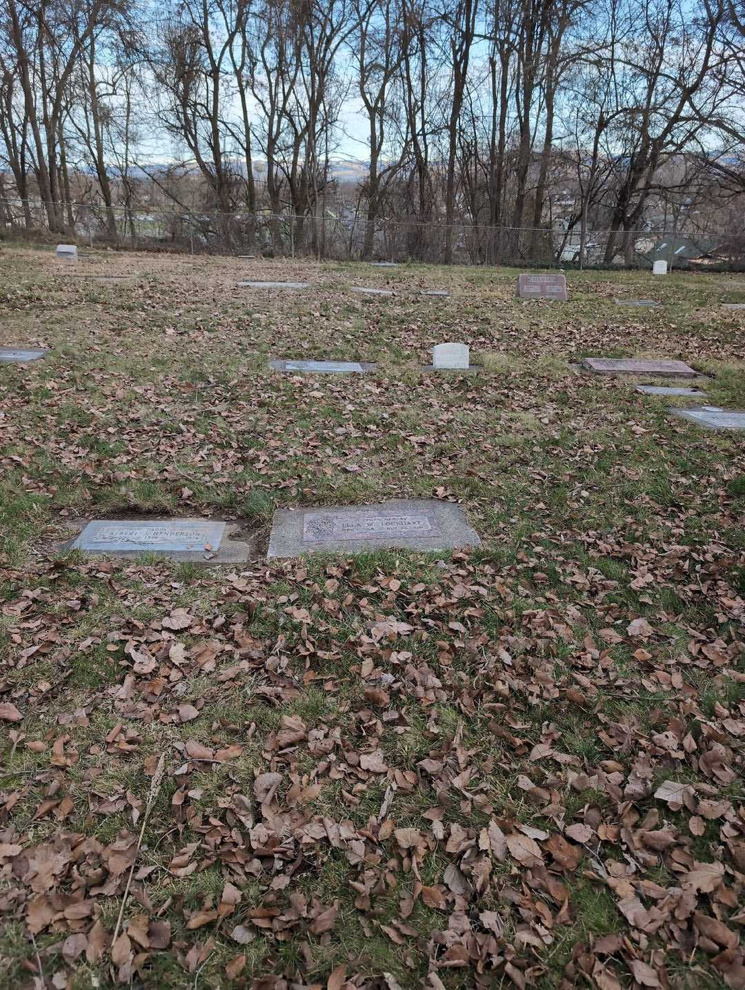 Lela Mae Lockhart's grave. Photo 2