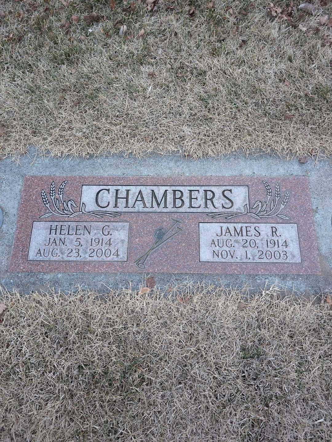 James R. Chambers's grave. Photo 3