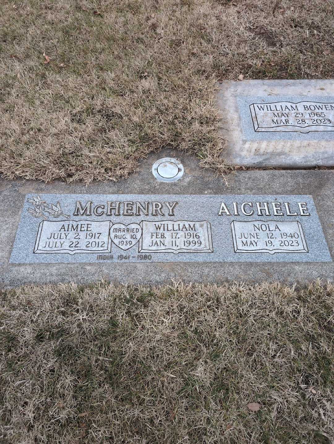 William Bowen's grave. Photo 3