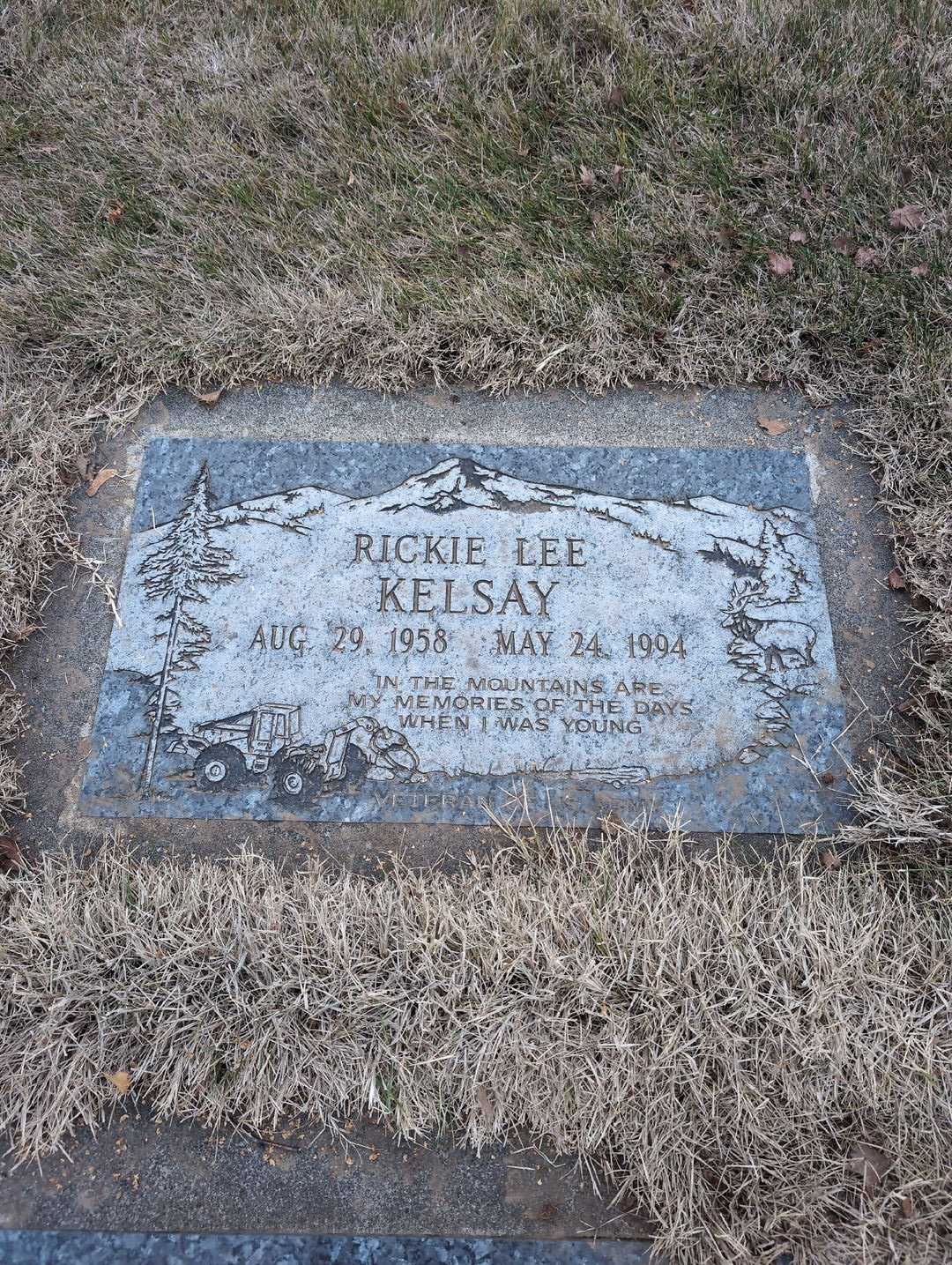Rickie Lee Kelsay's grave. Photo 3
