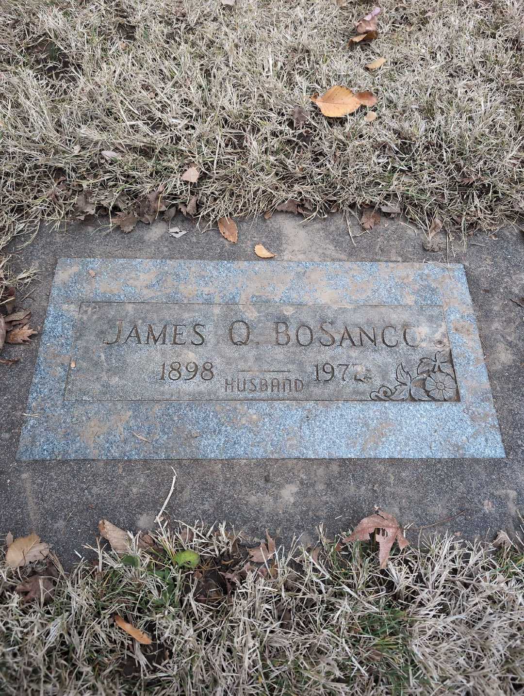 James Q. BoSanco's grave. Photo 3