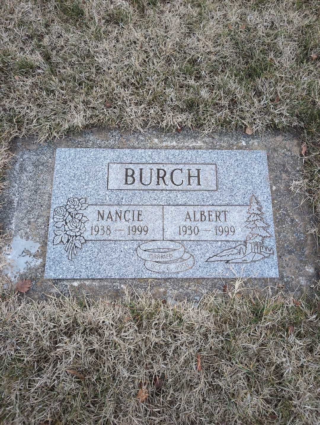 Nancie C. Burch's grave. Photo 3
