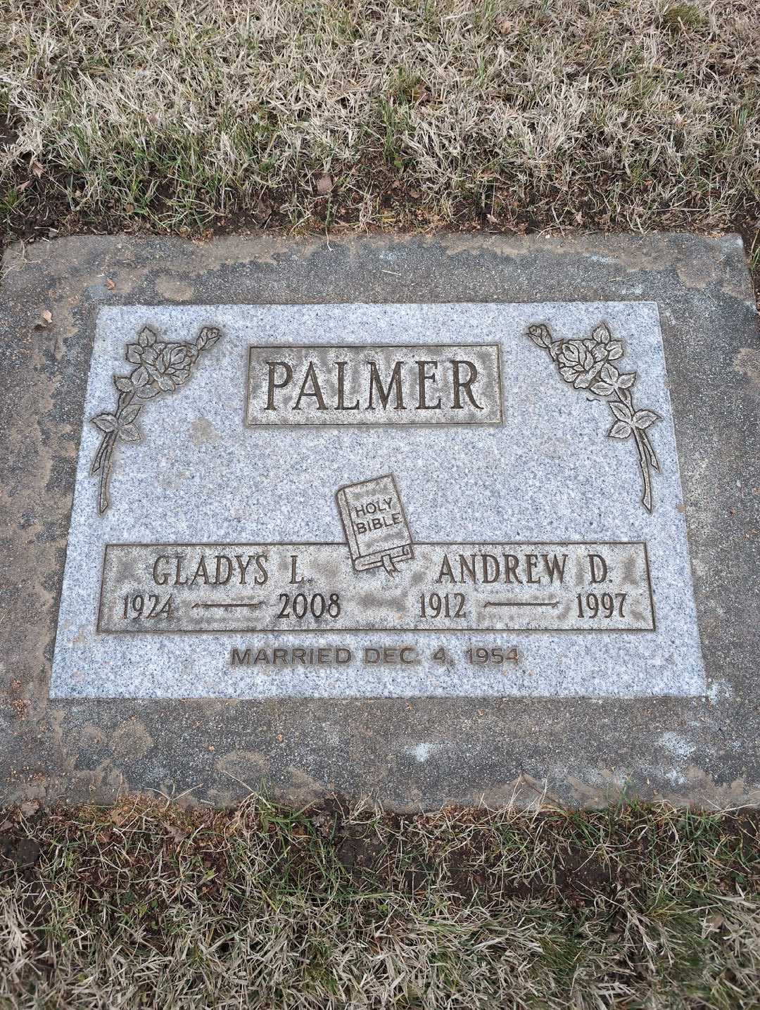 Daniel William "Dan" Palmer's grave. Photo 1