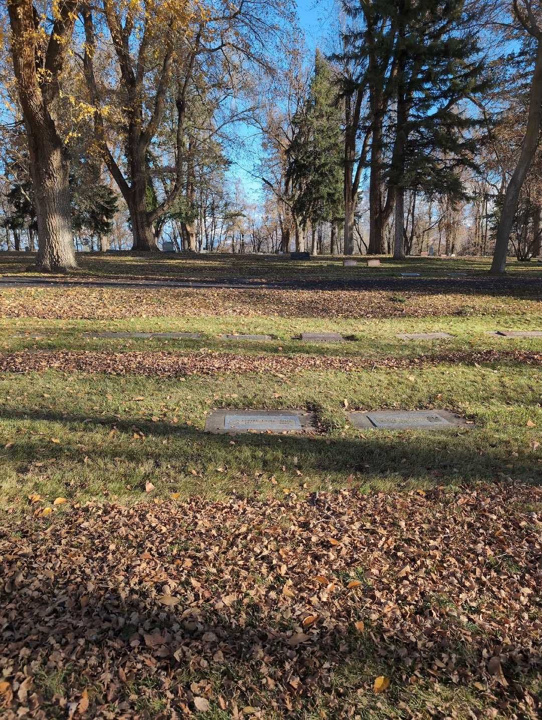 Robert Louis Spies's grave. Photo 2