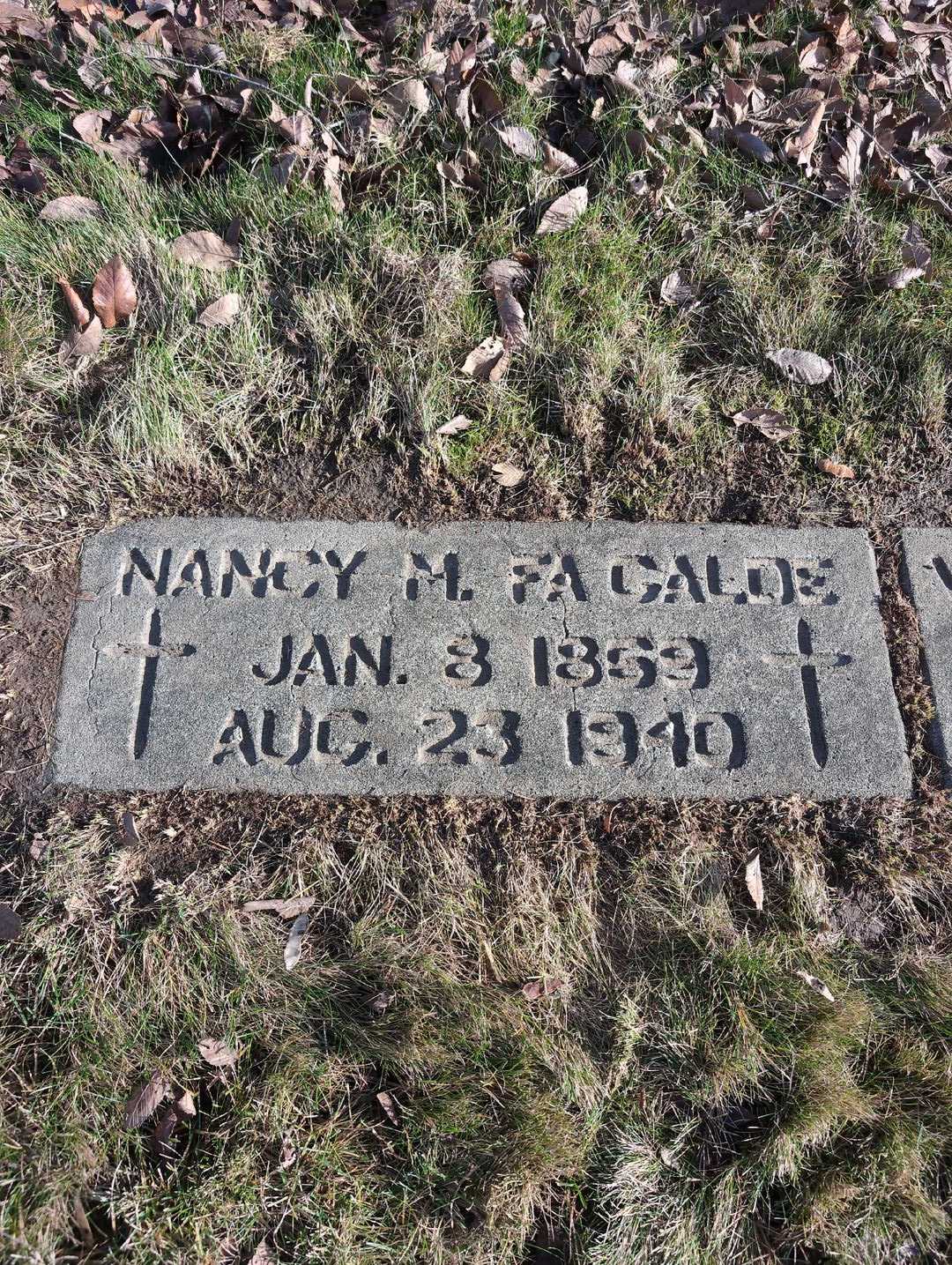 Nancy M. Fagalde's grave. Photo 5
