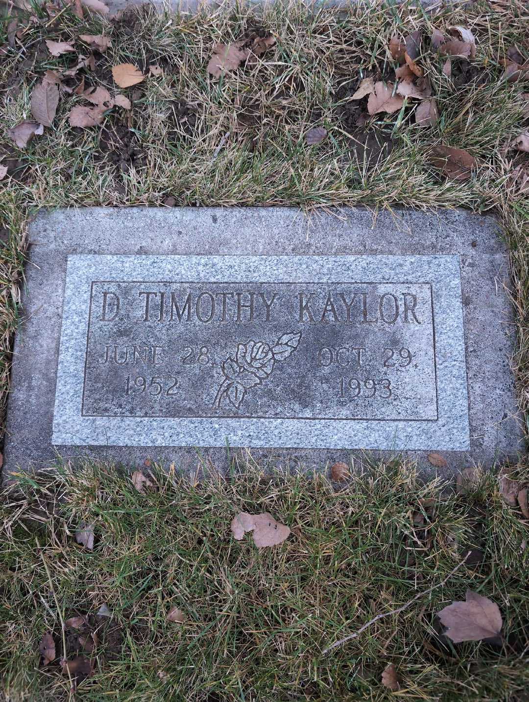 David F. Kaylor D. D. S.'s grave. Photo 5