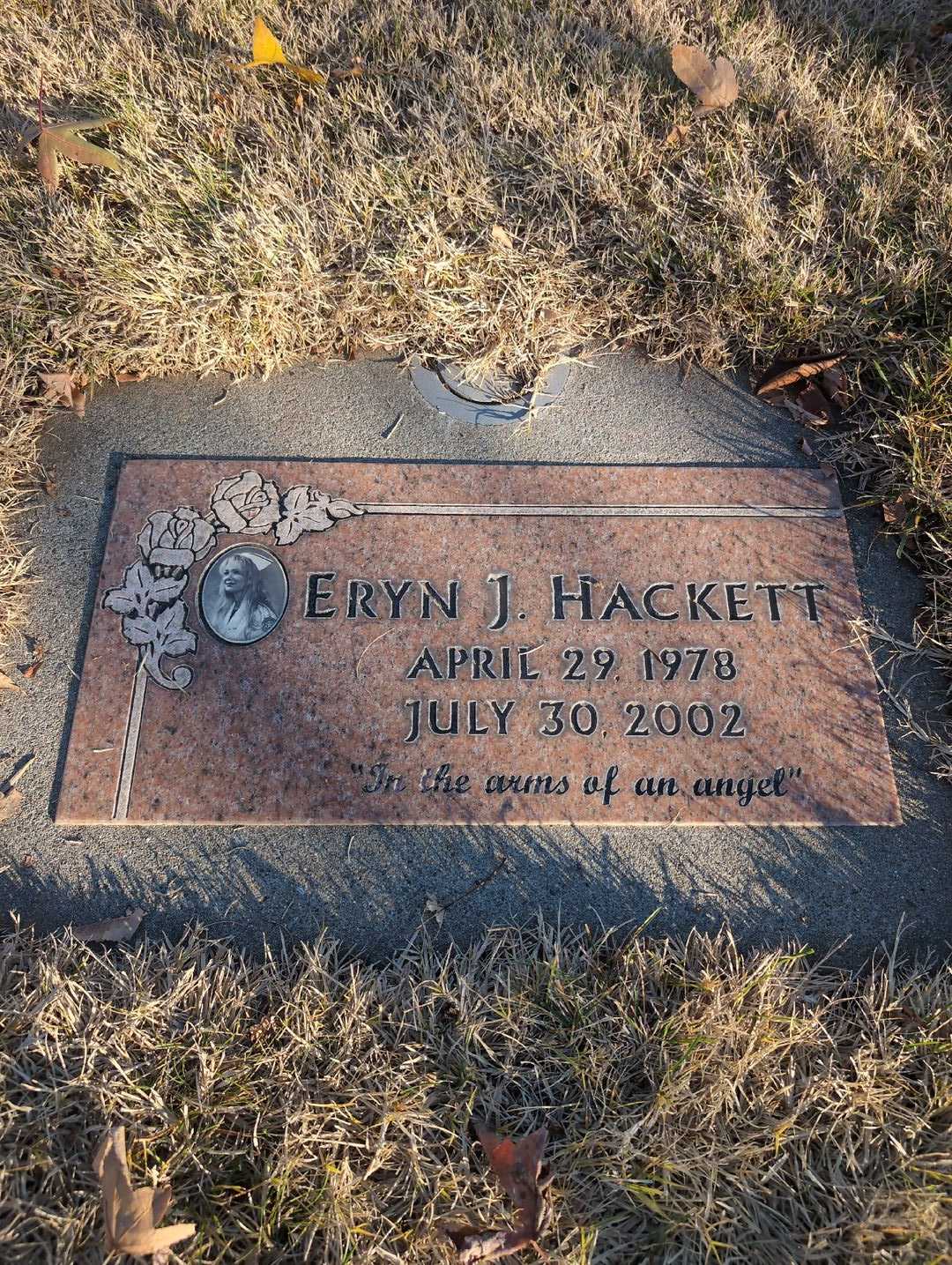Eryn J. Hackett's grave. Photo 3