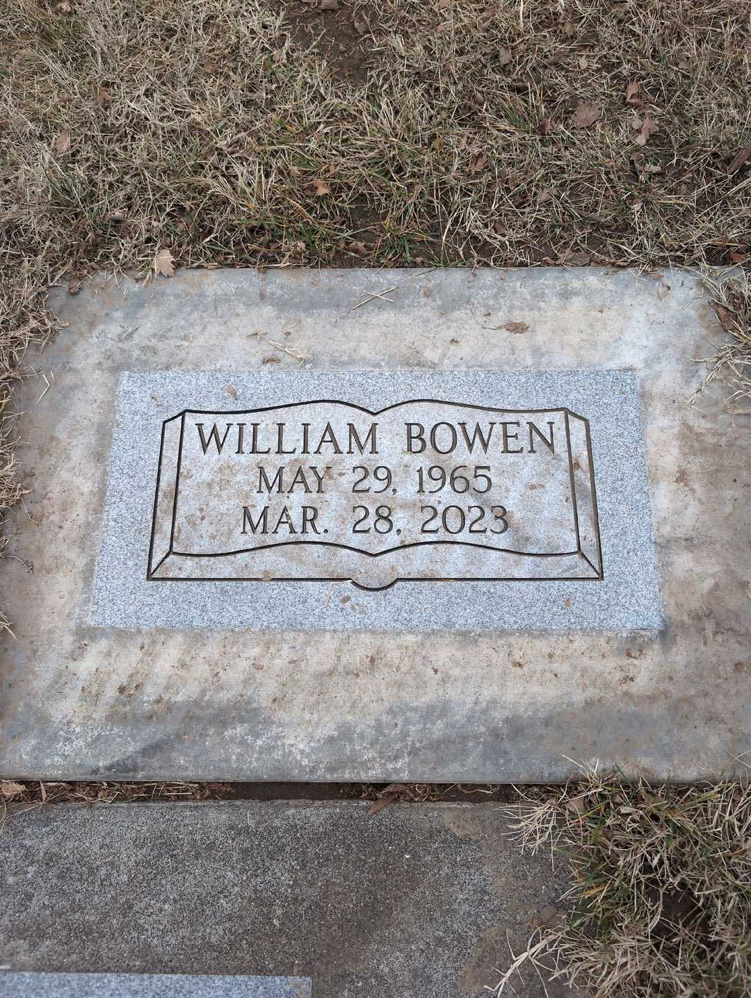 William Bowen's grave. Photo 5