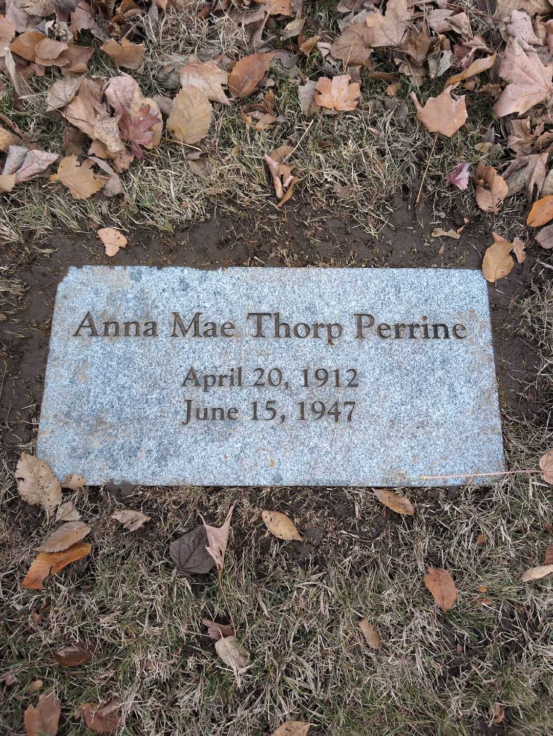 Sylvia E. James Hallock's grave. Photo 1