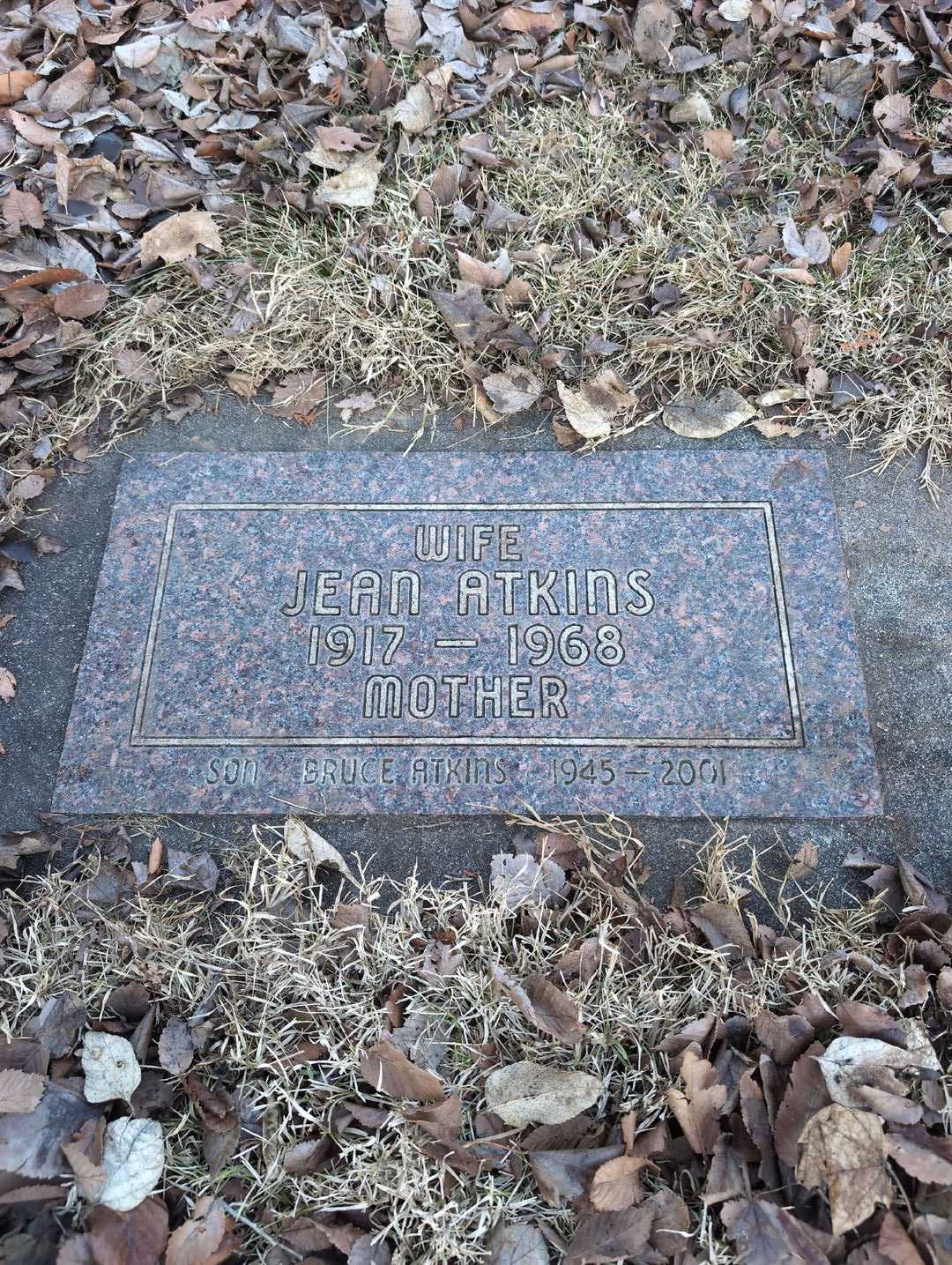 Joseph Dale Waggy Junior's grave. Photo 1