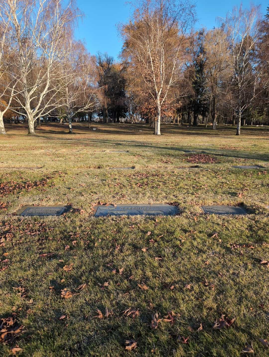 William M. "Bill" Greenley's grave. Photo 2